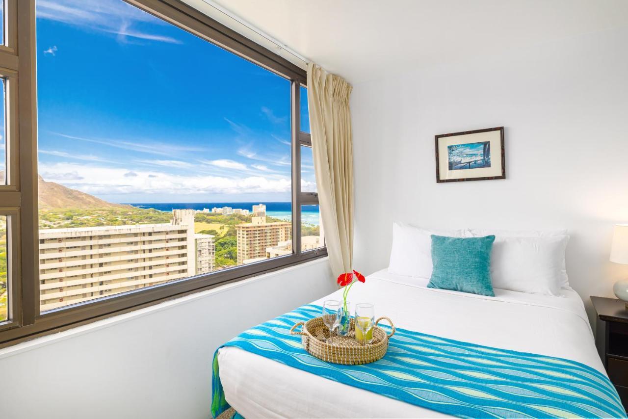 شقة Beautiful Ocean And Diamond Head Views With Parking هونولولو المظهر الخارجي الصورة