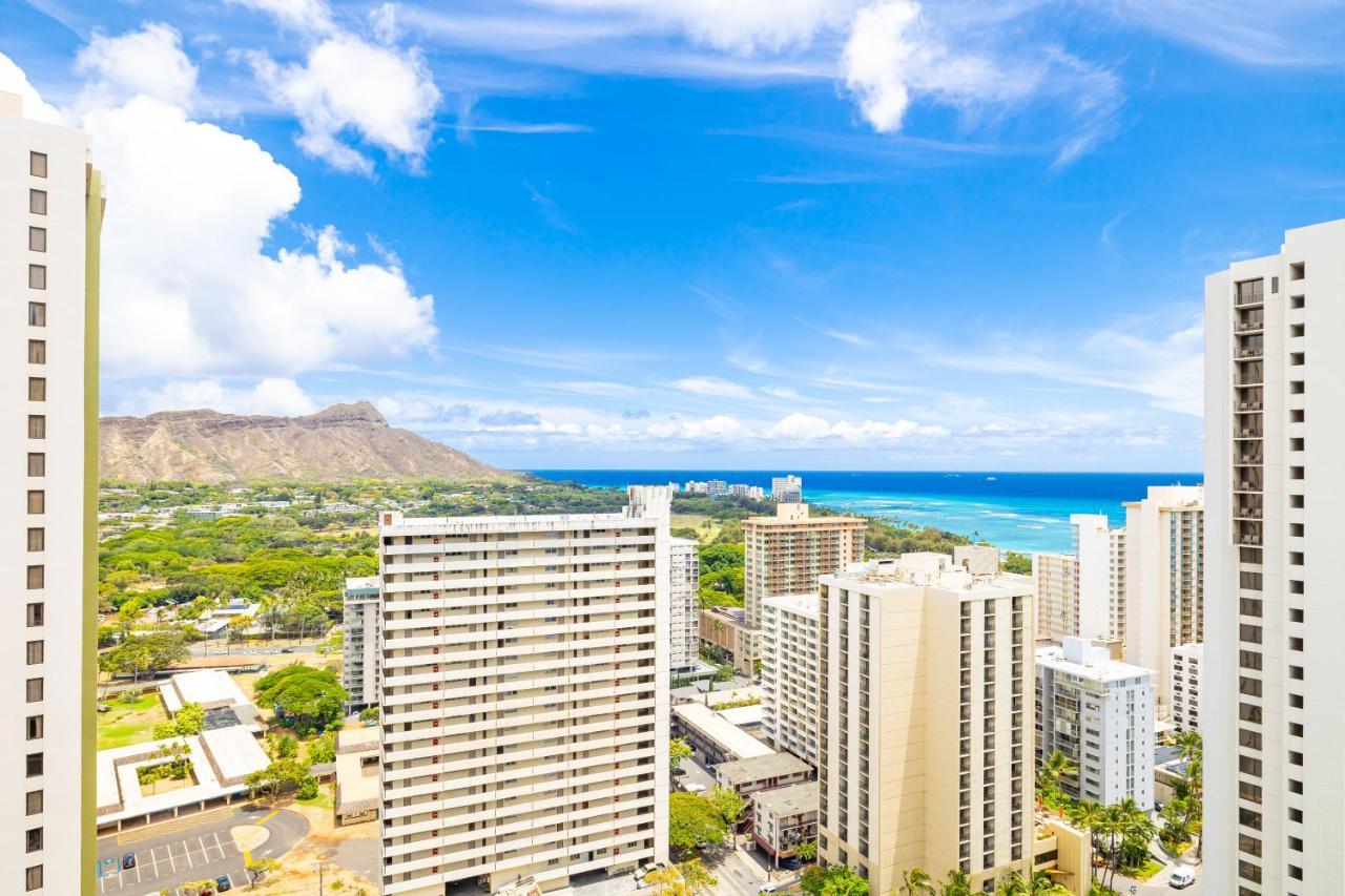 شقة Beautiful Ocean And Diamond Head Views With Parking هونولولو المظهر الخارجي الصورة